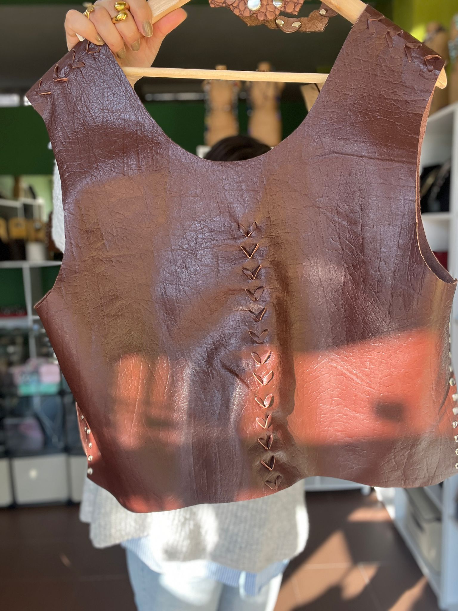 Pechera de Cuero