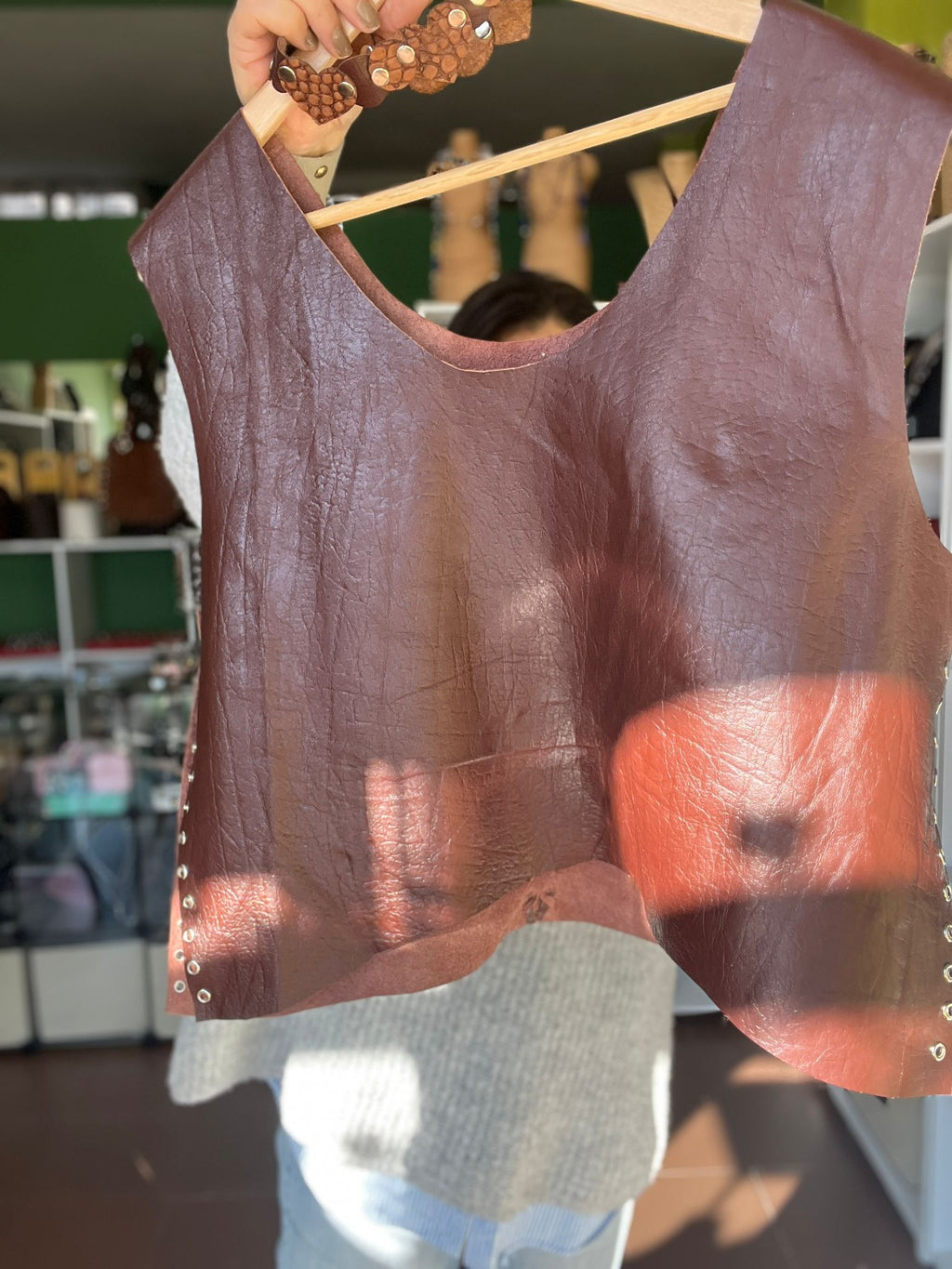 Pechera de Cuero