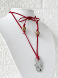 Collar Tiento de Cuero y Tachas